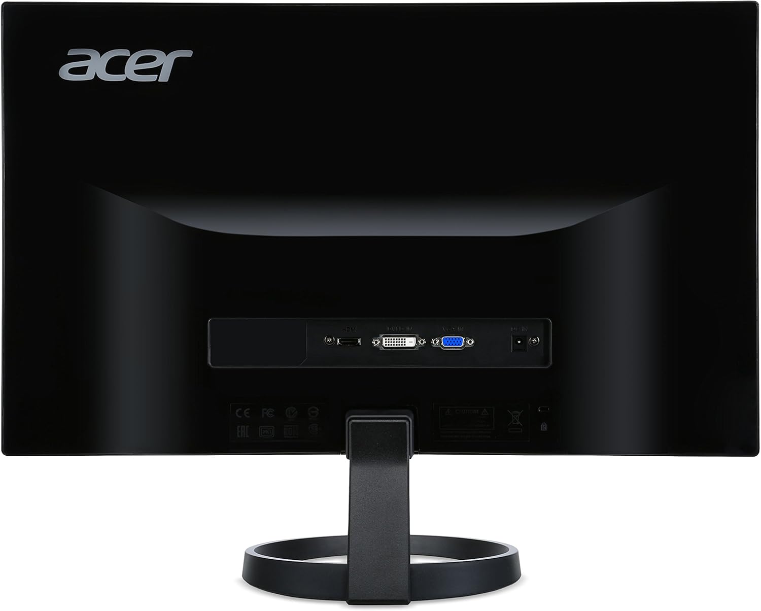 Acer R240HY bidx 23.8-Inch IPS HDMI DVI VGA (1920 x 1080) Widescreen Monitor, Black: Computers & Accessories