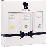 Noodle &amp; Boo Newborn Starter Set, Lotion, Hair &amp; Body Wash and Shampoo | Includes baby lotion, 2-in-1 hair and body wash, and shampoo for daily newborn care