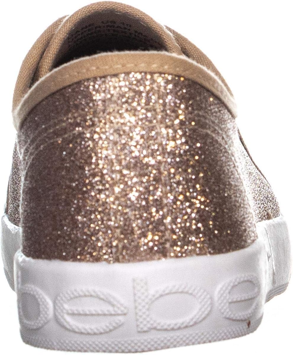 bebe rose gold sneakers