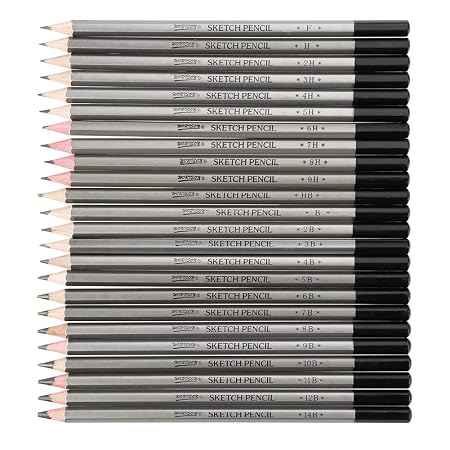 Set Di Matite Professionali Da 24 Pezzi Matita Da Disegno