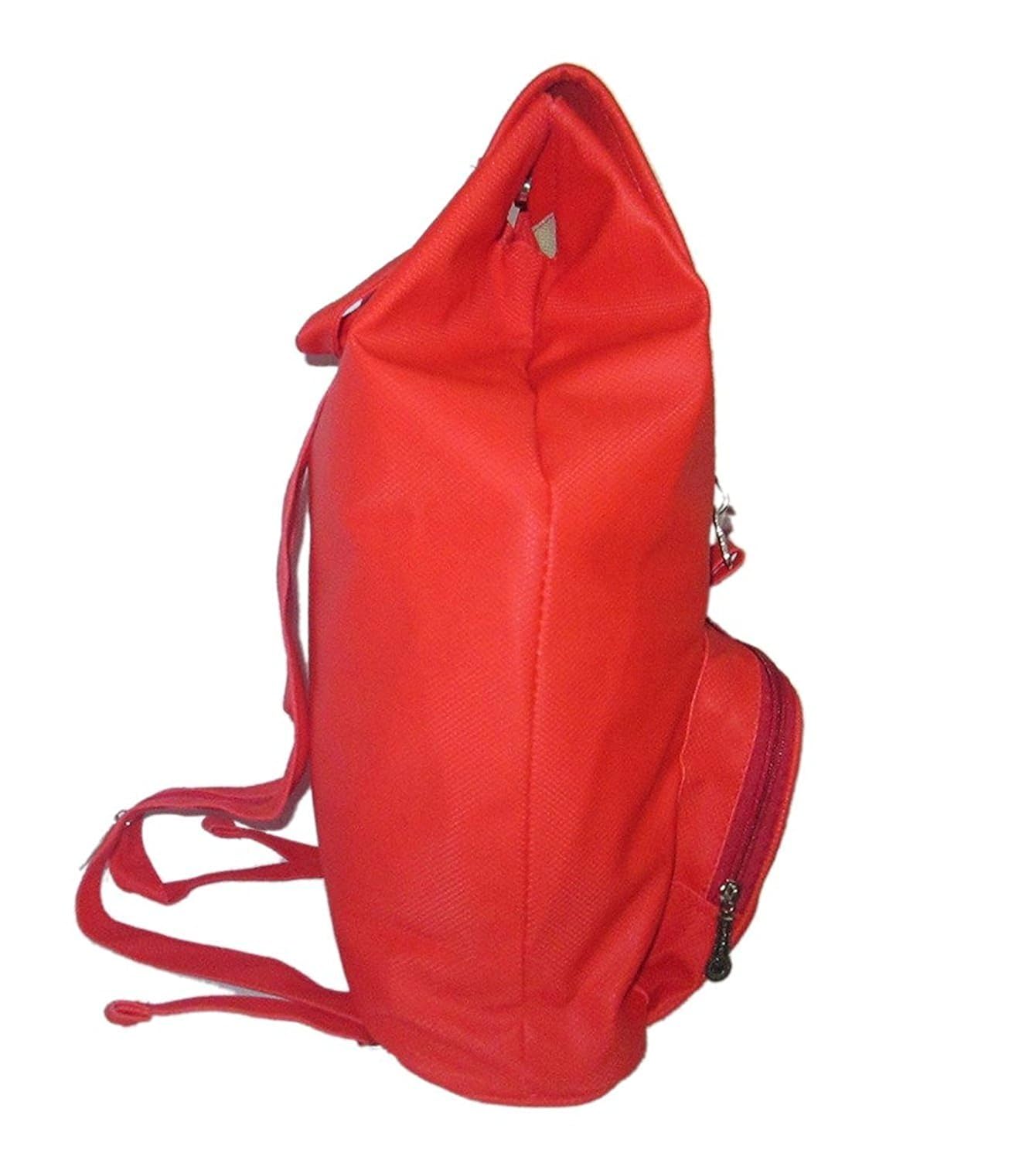 glory fashion women's stylish handbag backpack red 235
