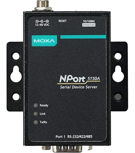 Amazon.com: MOXA NPort 5232 2-Port Serial Device Server, 10/100