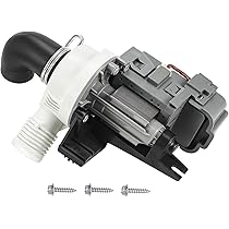 Amazon.com: [2024 Upgraded]W10536347 Washer Drain Pump Assembly 