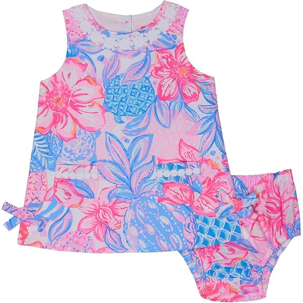 Amazon.com: Lilly Pulitzer Baby Girl's Baby Lilly Shift Dress (Infant) Pink  Isle 12-18 Months: Clothing, Shoes & Jewelry