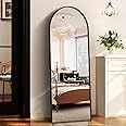 Amazon.com: GlasFlength Arched Full Length Mirror, 58"x18" Full Body ...