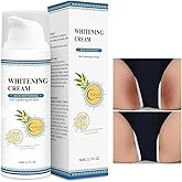 Skin Whitening Cream Bleaching Cream for Body Intimate Area, Private Parts, Underarm, Knees, Elbows, Inner Thigh, Bikini Areas, Bikini Line, Lightening Dark Spot Remover For Intimate Part (1.7FL OZ)