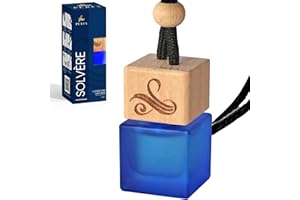 Solvère Car Air Freshener for Men with Vent Clip | Car Scents Air Freshener with Sauvage Fragrance | Strong Car Perfume Air F
