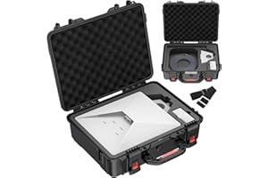 MEKEET Starlink Mini Case- IP67 Waterproof Starlink Mini Hard Case with Portable Strap- Precision Cut Foam for Starlink Satellite Dish and Accessories- Storage Box for Travel Outdoor Camping Hiking