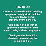 Teether Teetha Baby Teething Granules 40 Sachets Chamomilla 6c 3+ Months view 5