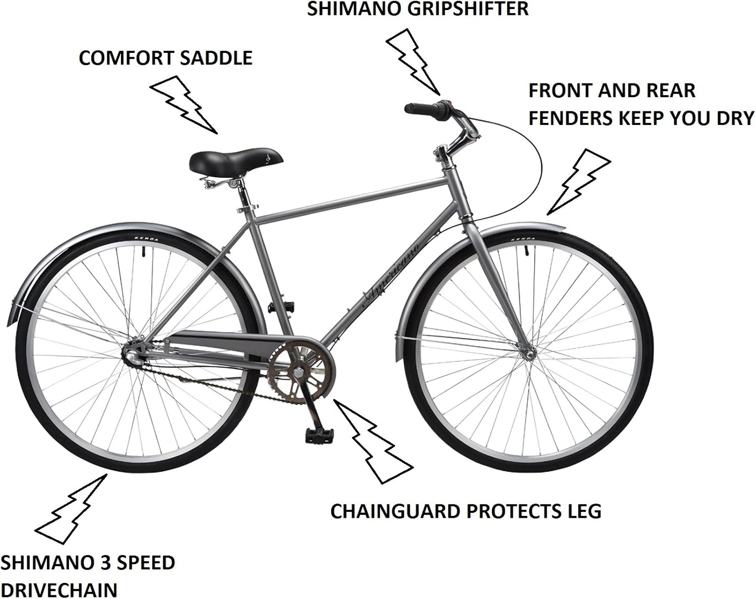 americano cruiser bike