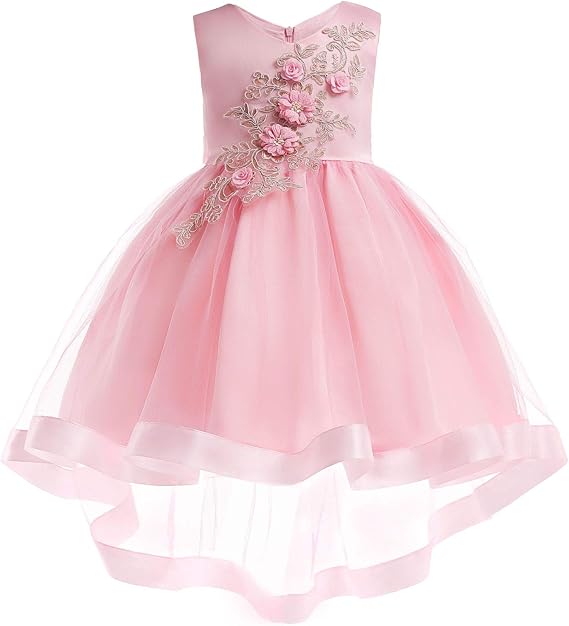 Amazon フォーペンド Forpend 子供ドレス キッズ フォーマル 結婚式 発表会 女の子用 子供服110 1 130 140 150 ワンピース フラワーガールズ リボン ロング プリンセス Dr43 フォーマル 通販