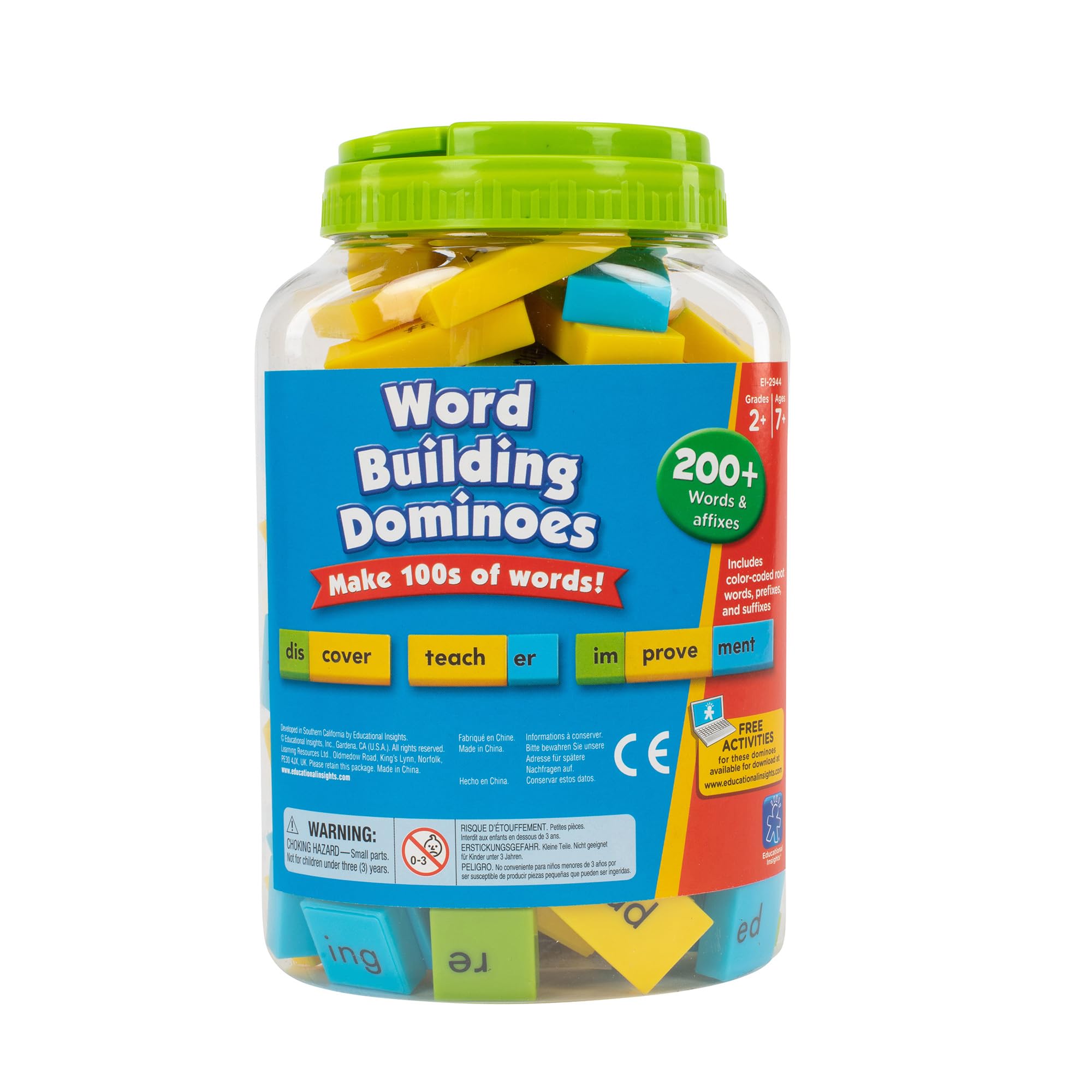 Learning Resources Word Building Dominoes (Set of 200)