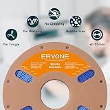 ERYONE Silk Dual Color PLA Filament 1.75mm Blue Green +/-0.03mm 1KG 3D Printer view 4