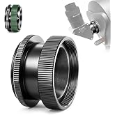 Astromania SCT Telescope Adapter for 2 Inch SCT Telescope Star Diagonal | Aluminum Telescope Accessory, SCT Female Thread to M48x0.75 Male Thread Telescope Adapter, For Schmidt Cassegrain Telescopes