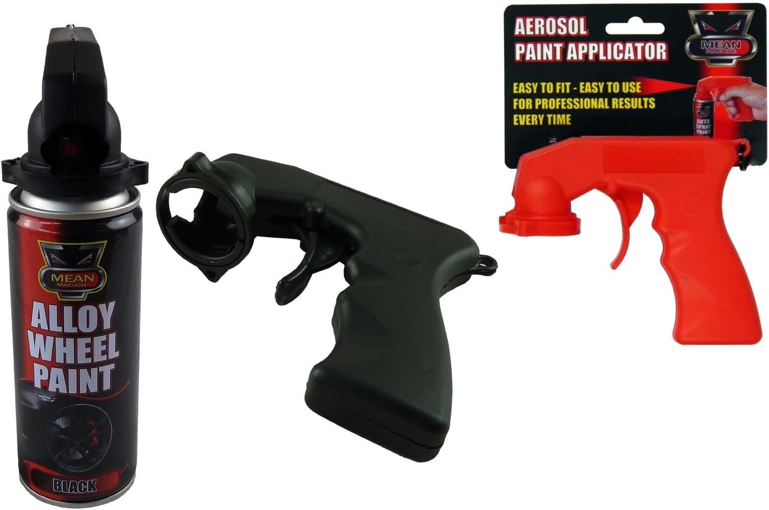 ZUMZ NEW PROFESSIONAL AEROSOL SPRAY HANDLE PAINT APPLICATOR TIN CAN TRIGGER GUN WITH TWIST AND LOCK SYSTEM SATIN CAR VAN CANVAS