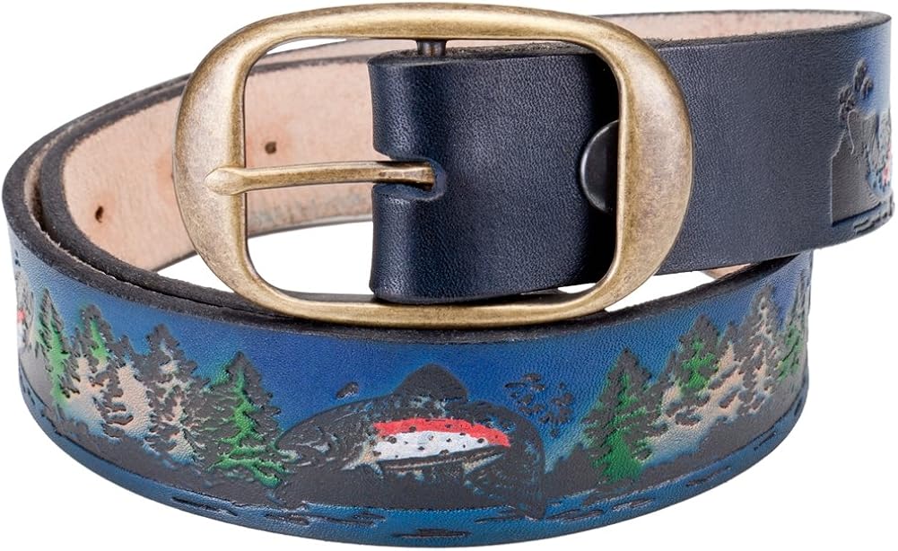 belt with fish on it