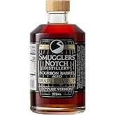 Smugglers&rsquo; Notch Maple Works &ndash; Bourbon Barrel Aged &ndash; 100% Pure Vermont Maple Syrup &ndash; Natural Sweetener &amp; Gluten Free &ndash; Rich Taste &ndash; Waffles and Pancakes, Cocktails, Marinades, 12.68 Fl Oz. (375 mL)