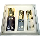 MERIT The Mini Great Skin Trio – Limited Edition Skincare Set with Double Cleanse Face Wash (15 ml), Instant Glow Serum (15 ml), and Priming Moisturizer (50 ml)