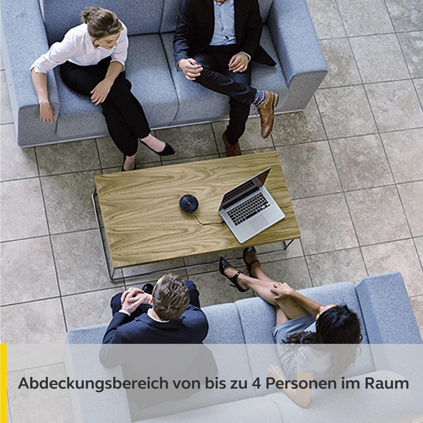 Jabra Speak 510 Konferenzlautsprecher - Microsoft zertifizierter tragbarer Lautsprecher mit USB-Anschluss - Für Laptop, Smartphone und Tablet 6