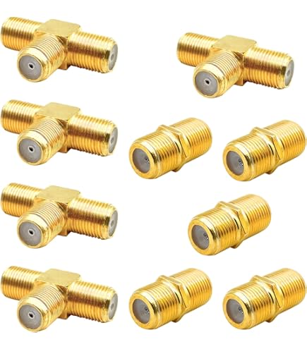 Conector T Coaxial 3 Hembras Con Rosca Para Unir O Derivar - Foto 4