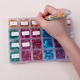 Luxiremi 640 Self-Adhesive Blank Labels 2cm x 1cm Removable Price Tags for view 7