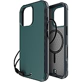 BodyGuardz Paradigm Pro Compatible with iPhone 16 Pro Case - Shockproof Cover 18FT Drop Rating - Compatible with MagSafe - Phone Cooling Technology - Responsive Buttons - Purple (Blue)