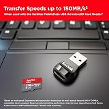 SanDisk 256GB Ultra microSDXC Card + SD Adapter - Full HD, 150MB/s, A1 App view 3