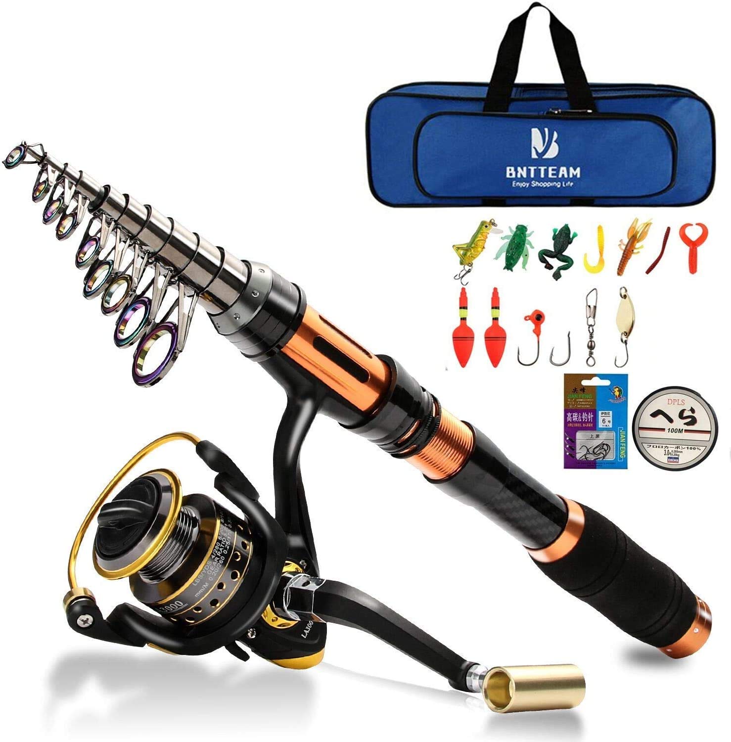 telescopic fishing rods for sale