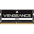 CORSAIR Vengeance SODIMM DDR5 RAM 32GB (1x32GB) 4800MHz CL40-40-40-77 1.1V Intel AMD Laptop Notebook Memory - Black (CMSX32GX5M1A4800C40)