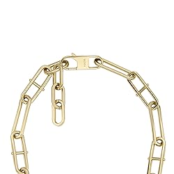 Fossil Women's Heritage D Link Stainless Steel