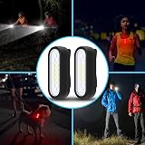 Yaklim Running Light 2 Pack Clip On USB Rechargeable LED Flashlight view 7