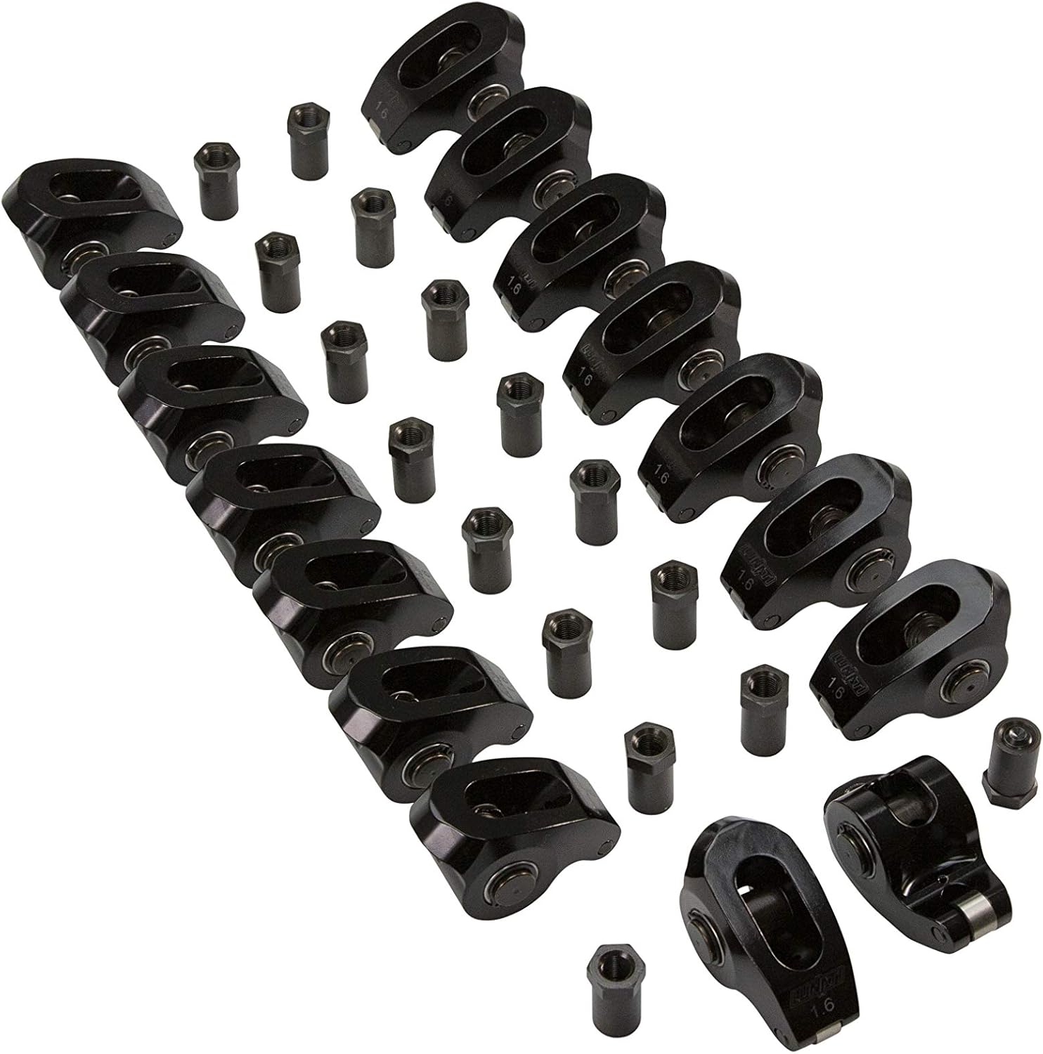 fits Ford SB 289 302 351 Windsor 1.6 3/8" Steel Roller Tip Rocker Arm