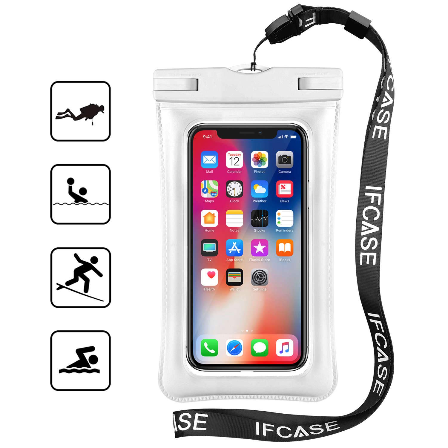 Amazoncom Universal Waterproof Case Ifcase Ip68 Floating Tpu