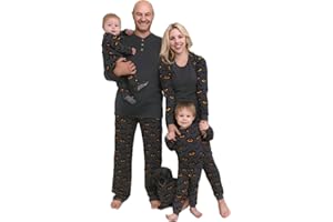 O2 BABY Holiday Family Matching Pajamas sets Organic Cotton Christmas/Halloween Family PJs for Adults, Kids, Baby And Pets