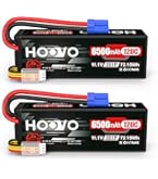 hoovo 6s lipo battery 22.2v 100c 5200mah with ec5 c Barbados case configurations with several connector options to match your models electronic speed control Ovonic 100C 22.2V 6500mAh 6S