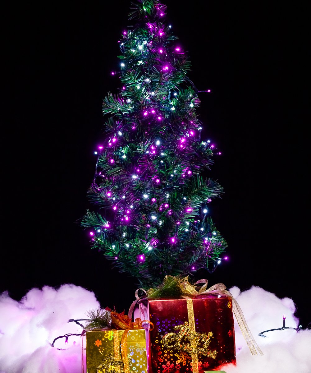 String Lights Mains with 8 Effects and Memory Fairy Lights ...
