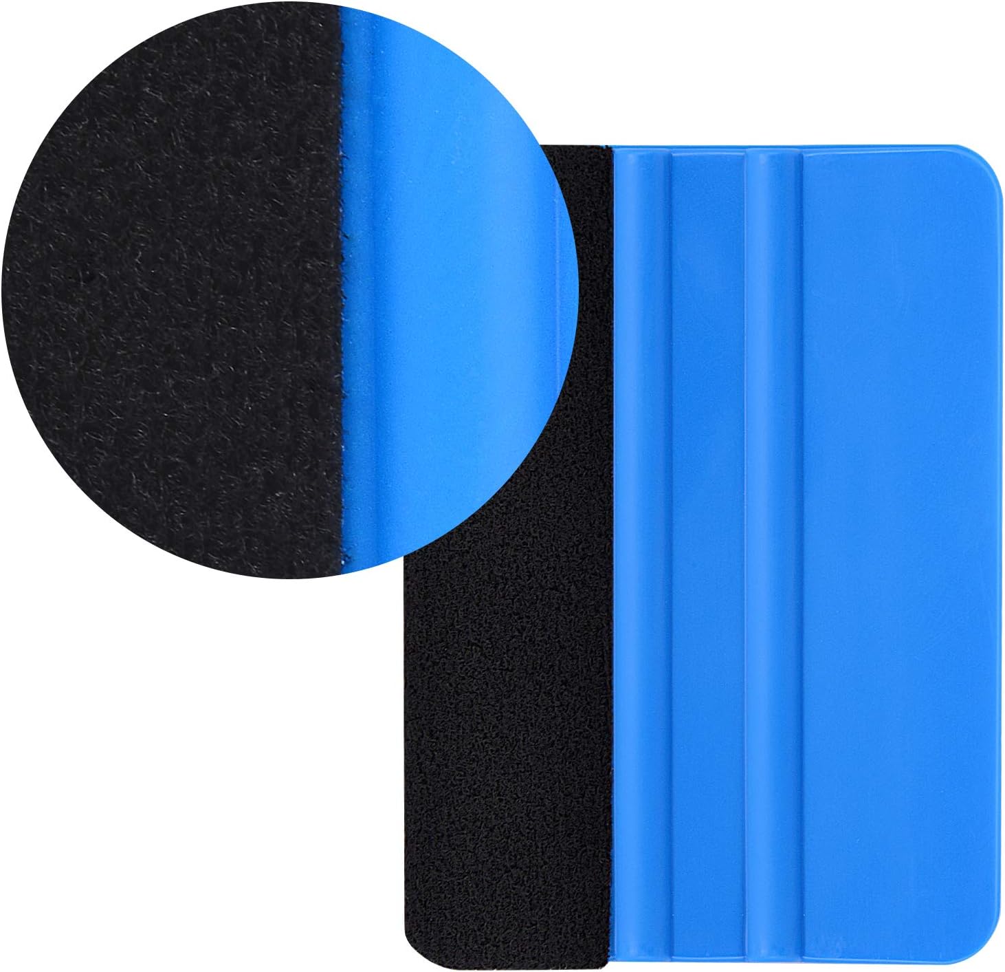 Ehdis 2 Pcs Felt Edge Squeegee,Vinyl Squeegee with Felt, Vinyl Wrap Tools for Car Window Tint Car Wrapping, Self-Adhesive Film - Image 3