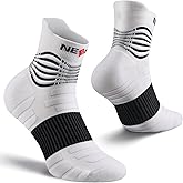 NEENCA Professional Compression Socks, Medical Athletic Ankle Socks for Injury Recovery & Pain Relief, Sports Protection, Circulation —1 Pair, 20-30 mmhg