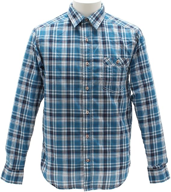 Amazon Co Jp マーモット キューディータータンチェックロングスリーブシャツ Qd Tartan Check L S Shirt メンズ Tomljb75 Blu ブルー Xxl スポーツ アウトドア