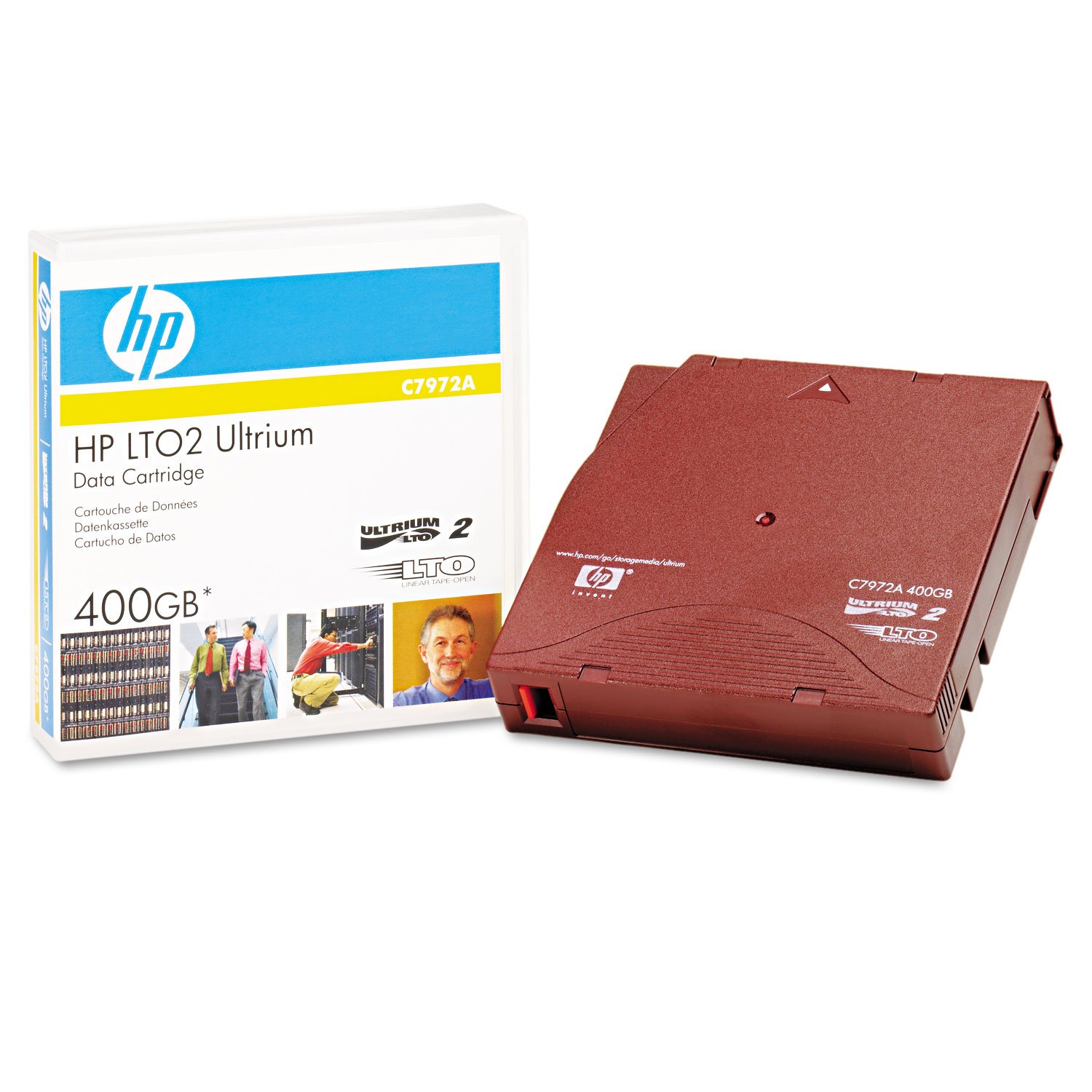 HP Original C7972A Ultrium 200-400Gb Data Cartridge