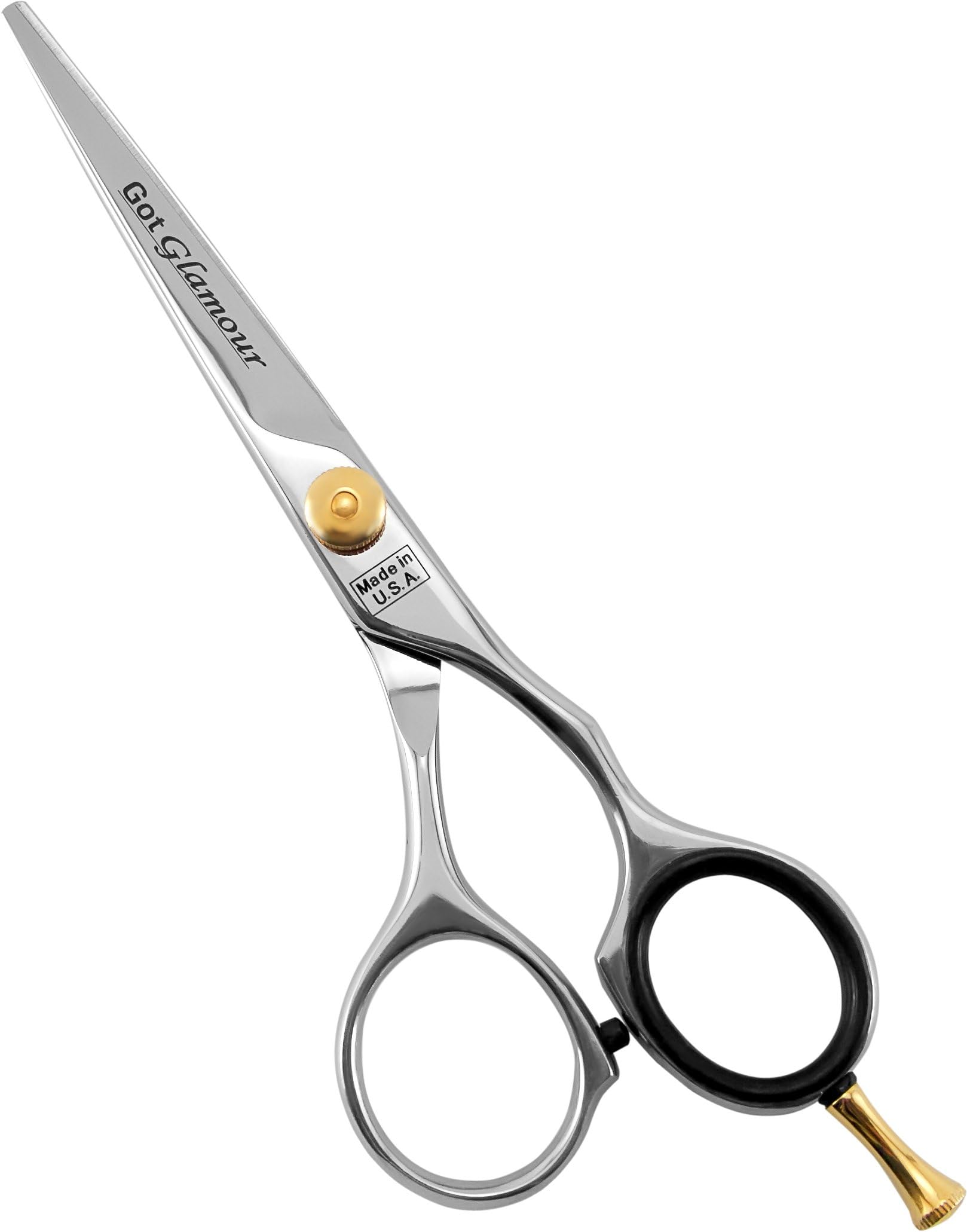 Got Glamour Cobalt Molybdenum Right-Handed Hair Cutting Scissors, 5.25" Length (2.25" Blade Length)
