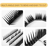 OFFO Bird Spikes High 10cm Anti Pigeons Spikes 12m Window Roof Fence view 4