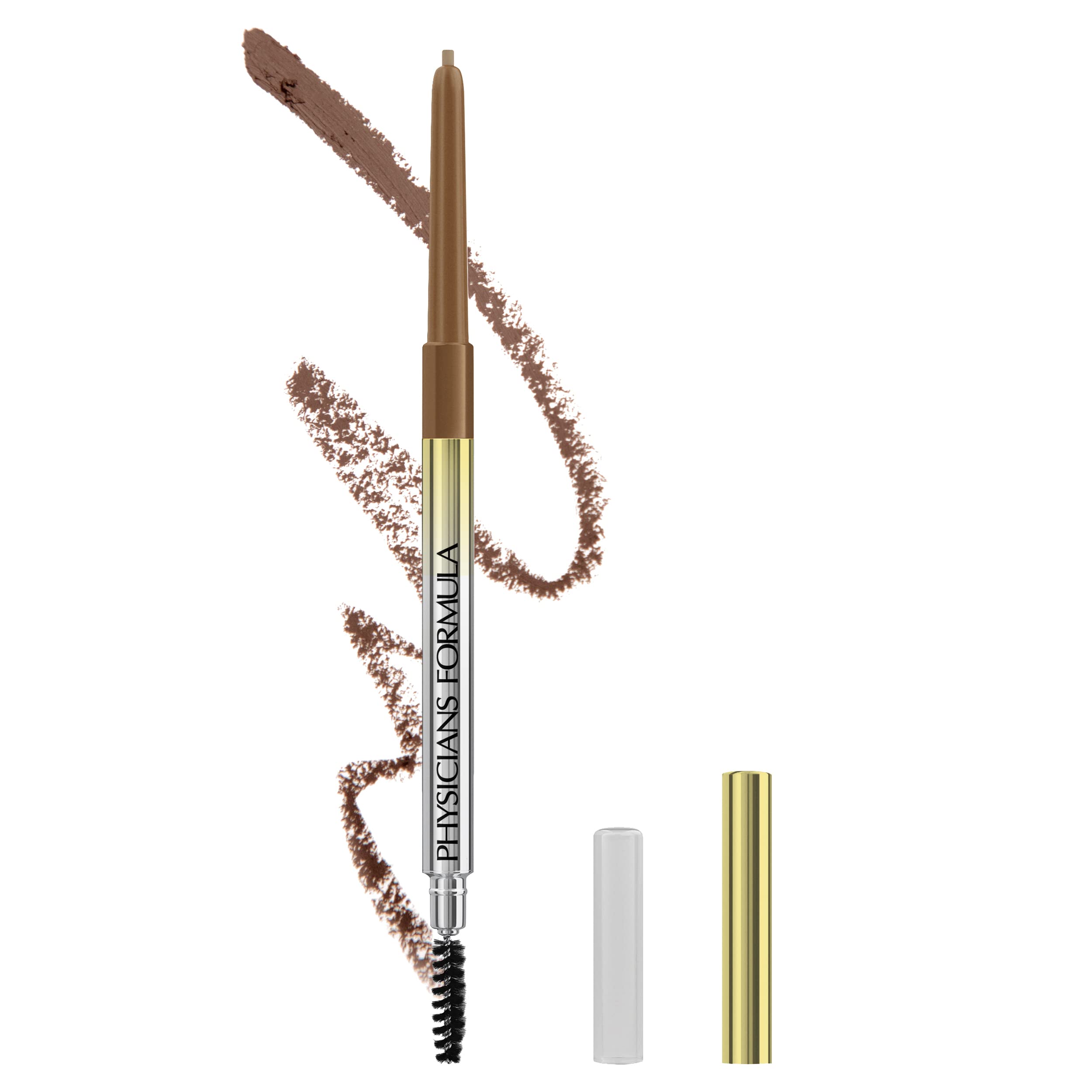 Physician's Formula, Inc., Slim Brow Pencil, Eyebrow Pencil for a Precise Application in Hair-Like Strokes, for a Defined, Full and Fluffy Brow Effect, Taupe