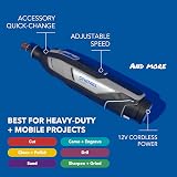 Dremel 8240 Cordless 12V Rotary Tool Kit with 2 Batteries, 65 Accessories view 2