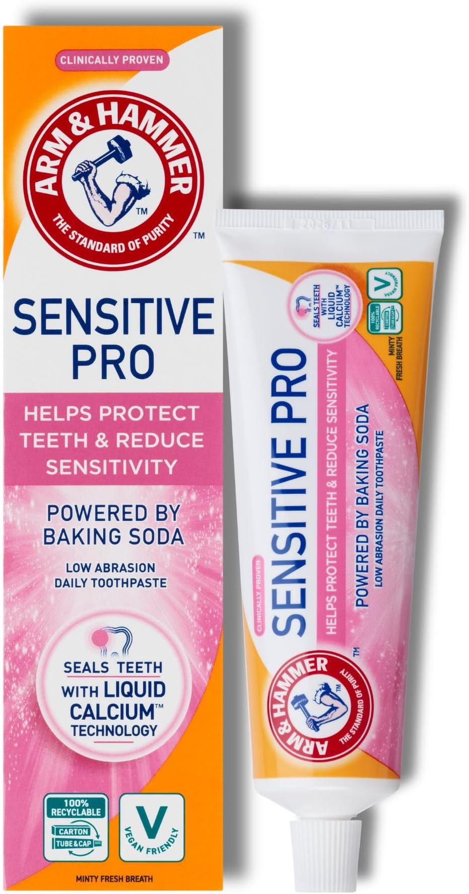 Arm & Hammer Sensitive Pro Toothpaste 75 ml Baking Soda Sensitivity