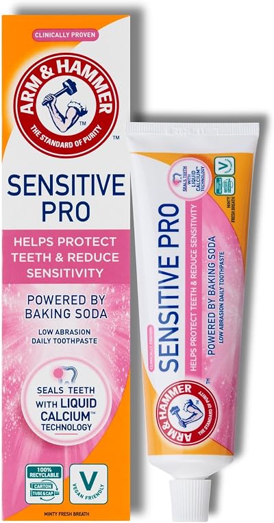 Arm & Hammer Sensitive Pro Toothpaste 75 ml Baking Soda Sensitivity