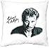 Coussin Lumineux Personnalisable Johnny Hallyday - CréaCat - Blanc - Stitch