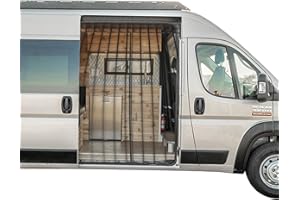 MELIPRON Van Bug Screen Fit for Ford Transit, Mercedes Sprinter, RAM Promaster Magnetic Mosquito Net for Van Sliding Door