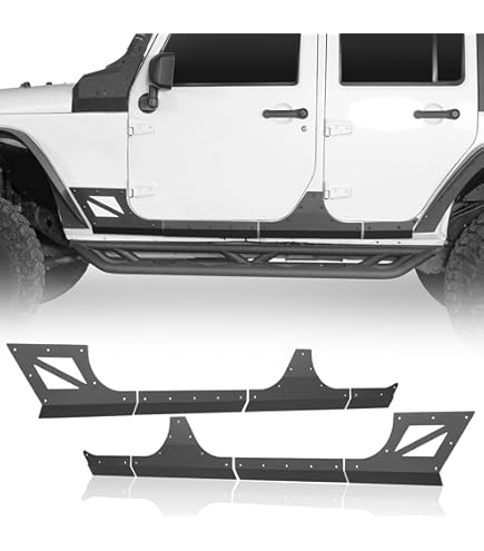 E Auto Grilles Jeep Rocker Guards