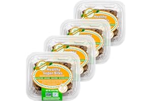 ALYSSA'S SINCE 2010 Alyssa’s Vegan Oatmeal Bites ⎸ Gluten Free Cookies, Healthy Snacks from the Bakery ⎸ Dairy Free, Sugar Free, Low Carb, Keto Protein Snacks ⎸ Gluten Free Snacks for Kids ⎸ 8 Cookies per box, 4 Pack